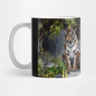 tiger, screaming tiger Mug